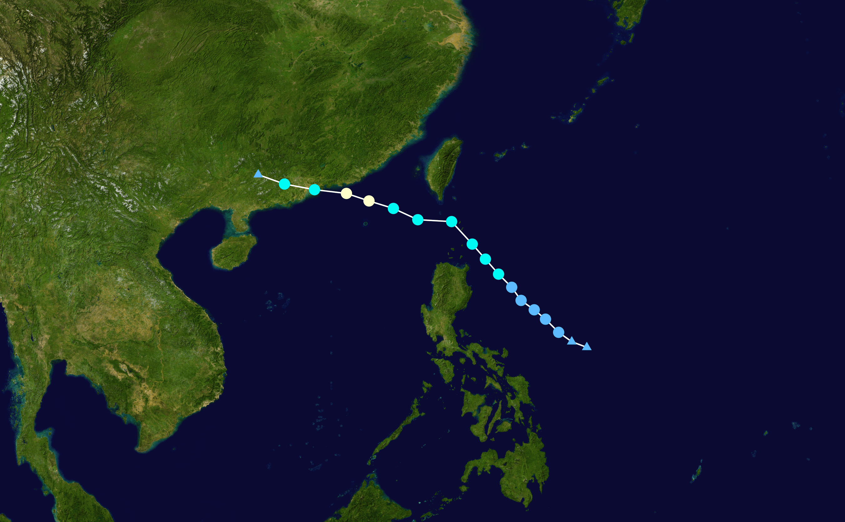 Typhoon Molave Approaching Shenzhen