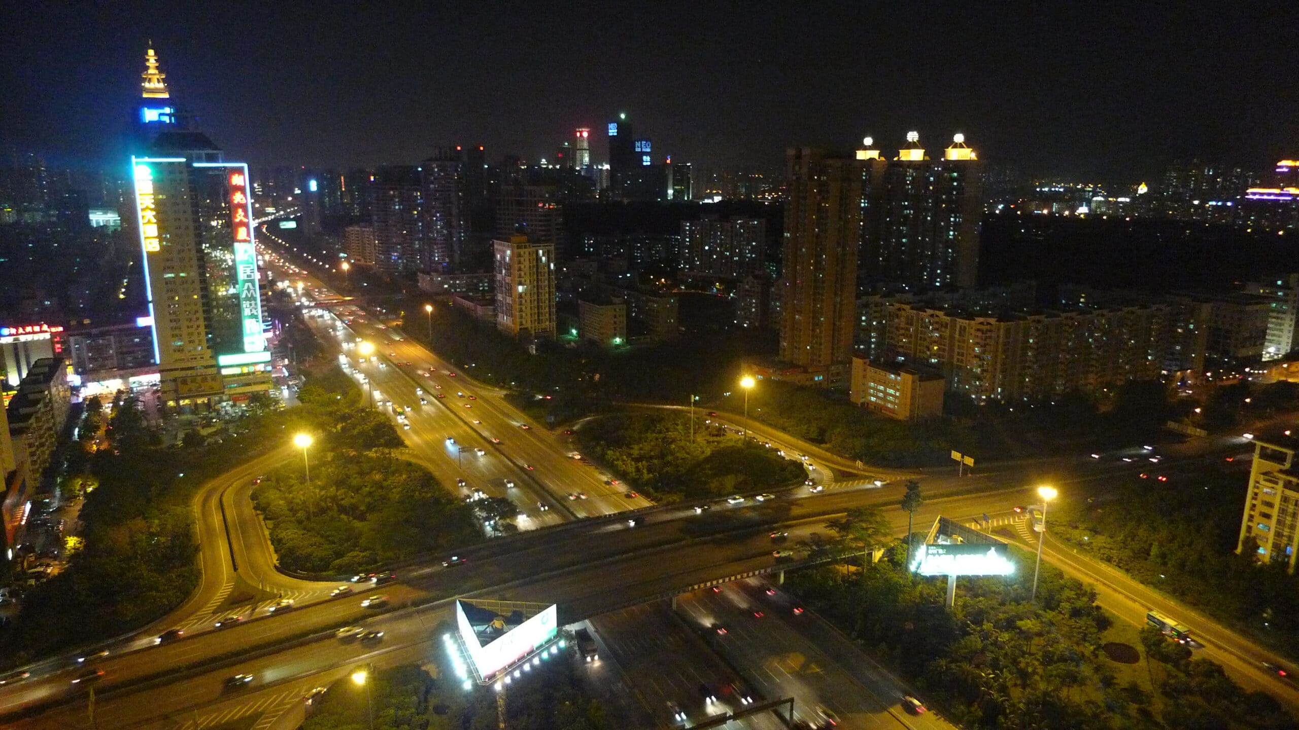 10pm in Shenzhen