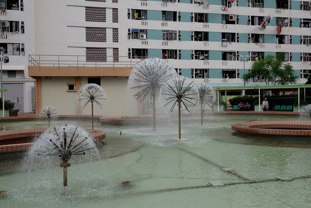 Lek Yuen Estate Fountains