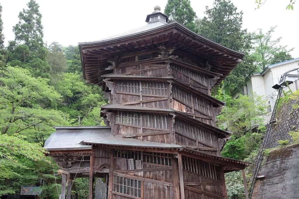 Sazaedo Double-helix Pagoda