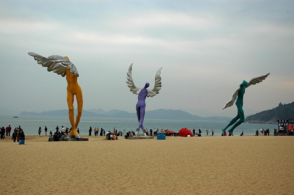 Ugly Beach Sculptures