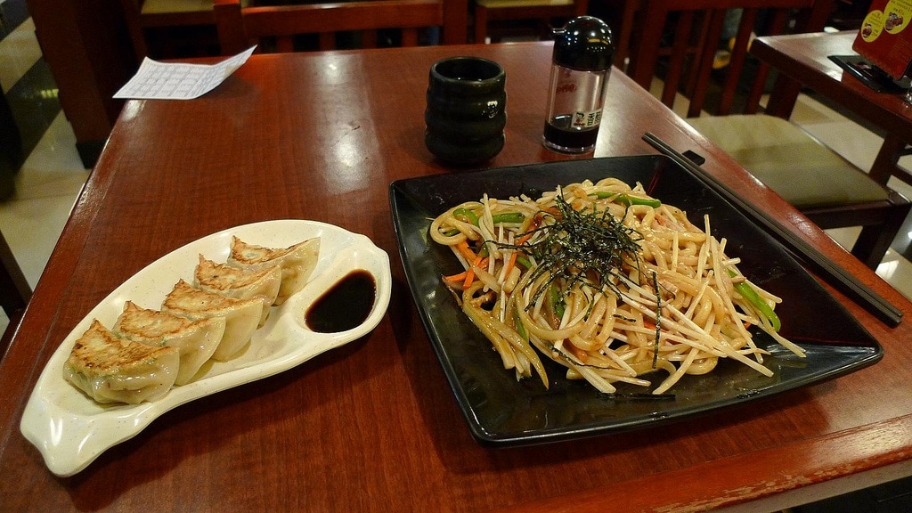 Dinner at Ajisen Noodle