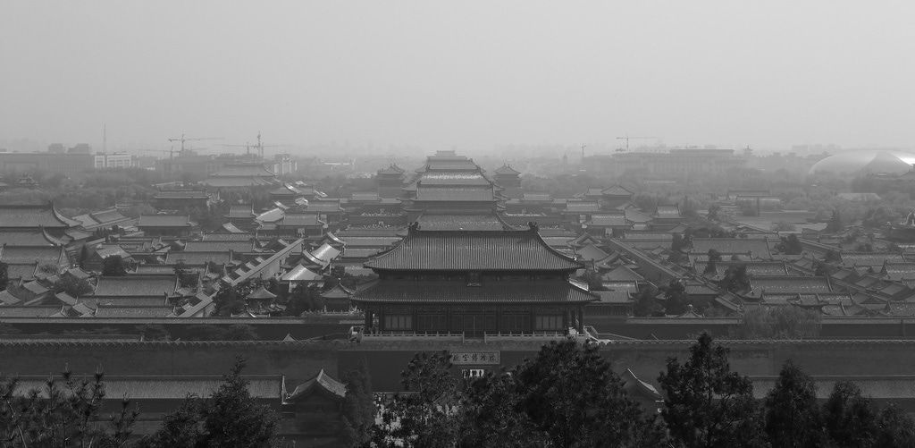 Overlooking The Forbidden City
