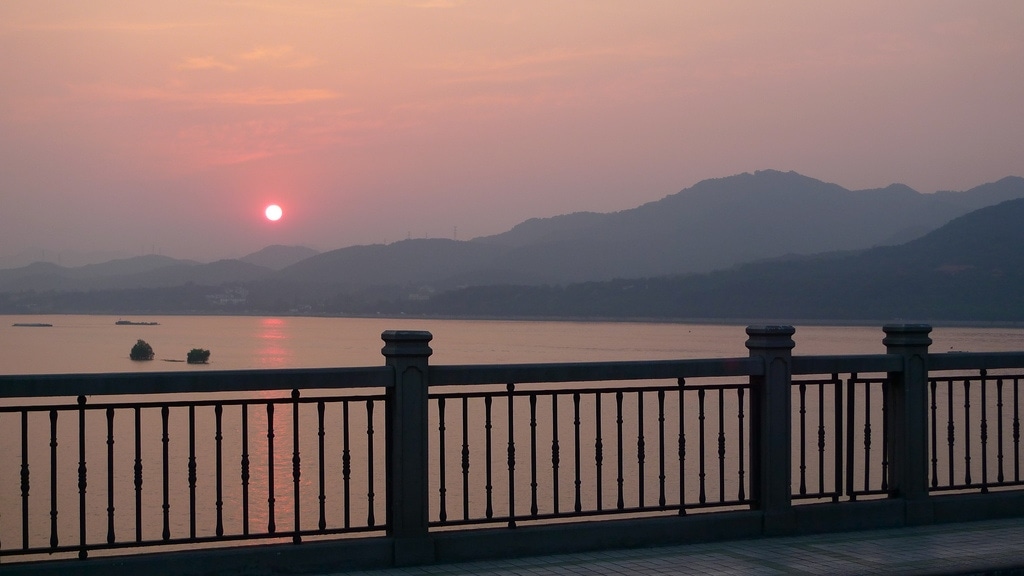 Sunset Over Hangzhou