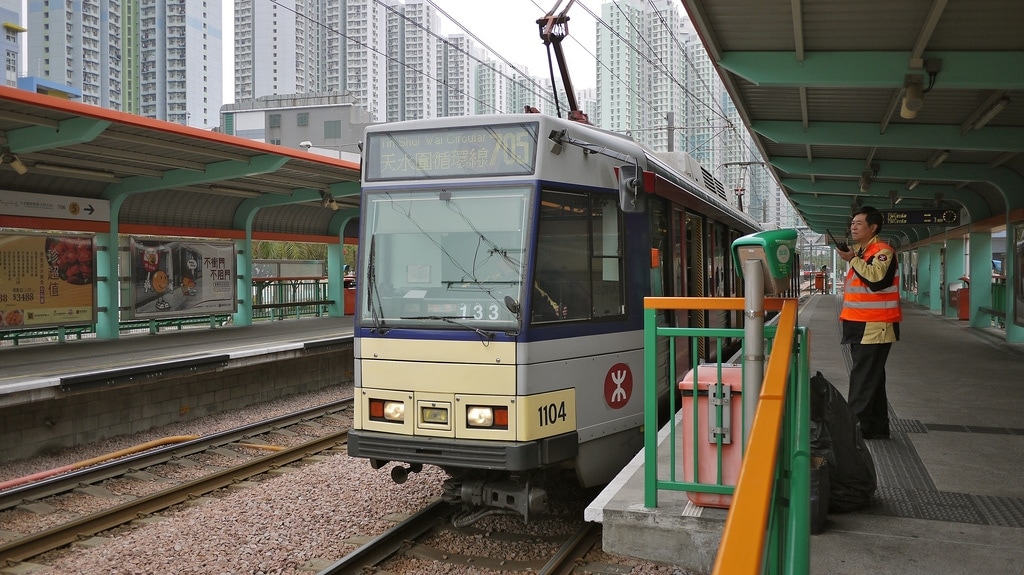 MTR Light Rail Train