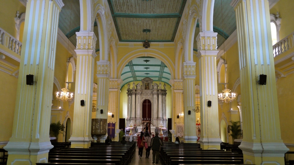 Yellow Church Interior