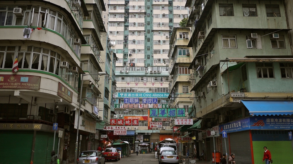 Block Apartments in HK