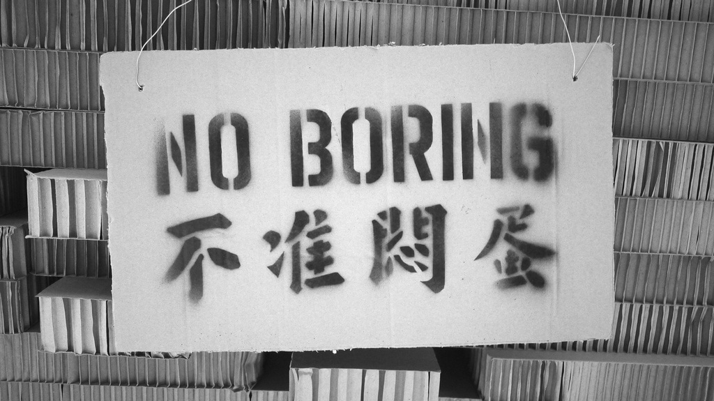 NO BORING
