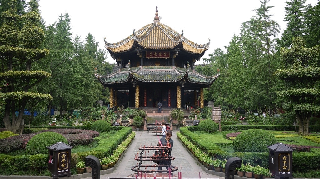 Symmetrical Temple