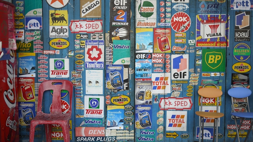 Wall of Automotive Brands
