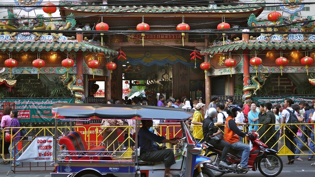 Wat Mangkon Kamalawat Entrance