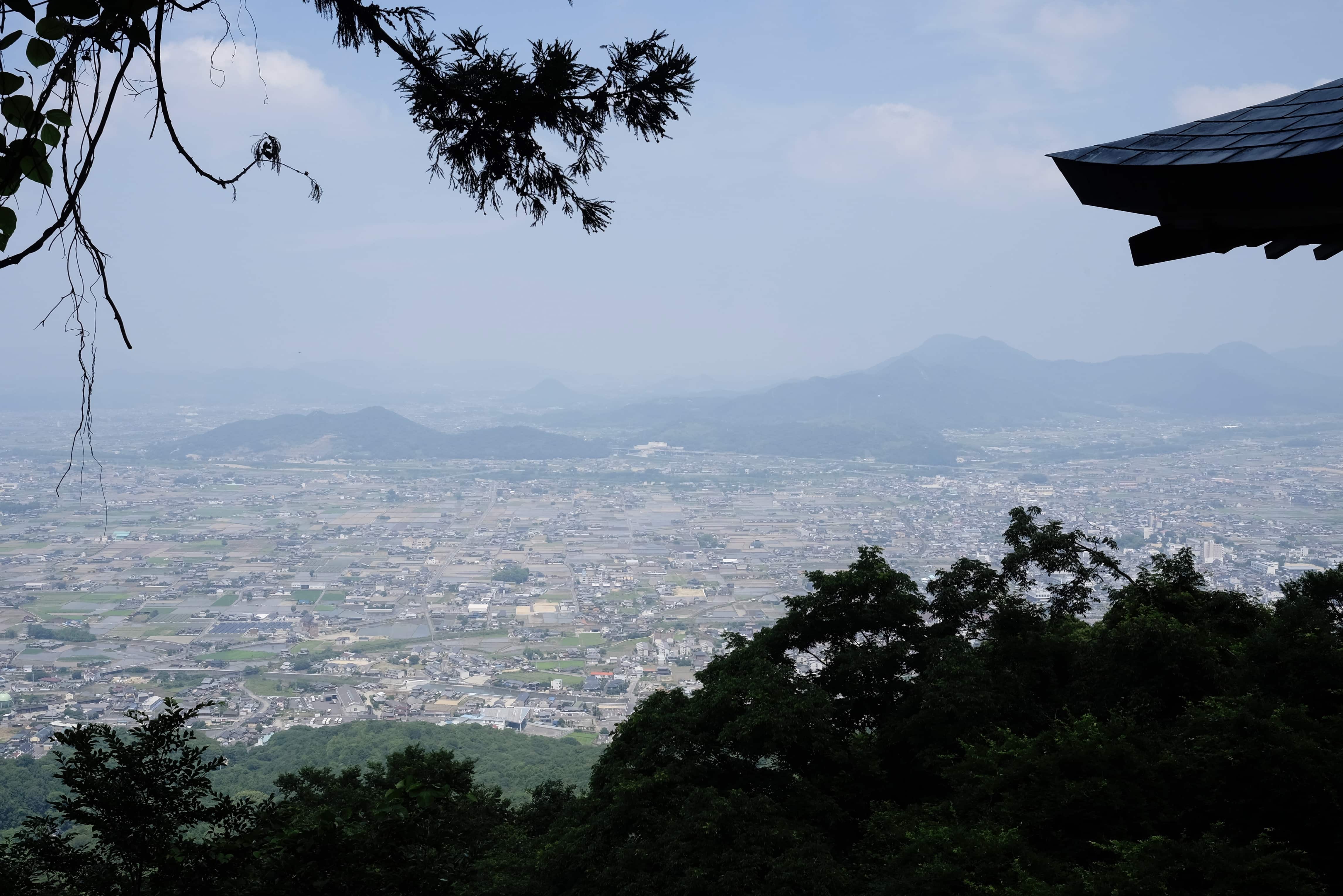 View from Kotohira-gū Inner Shrine