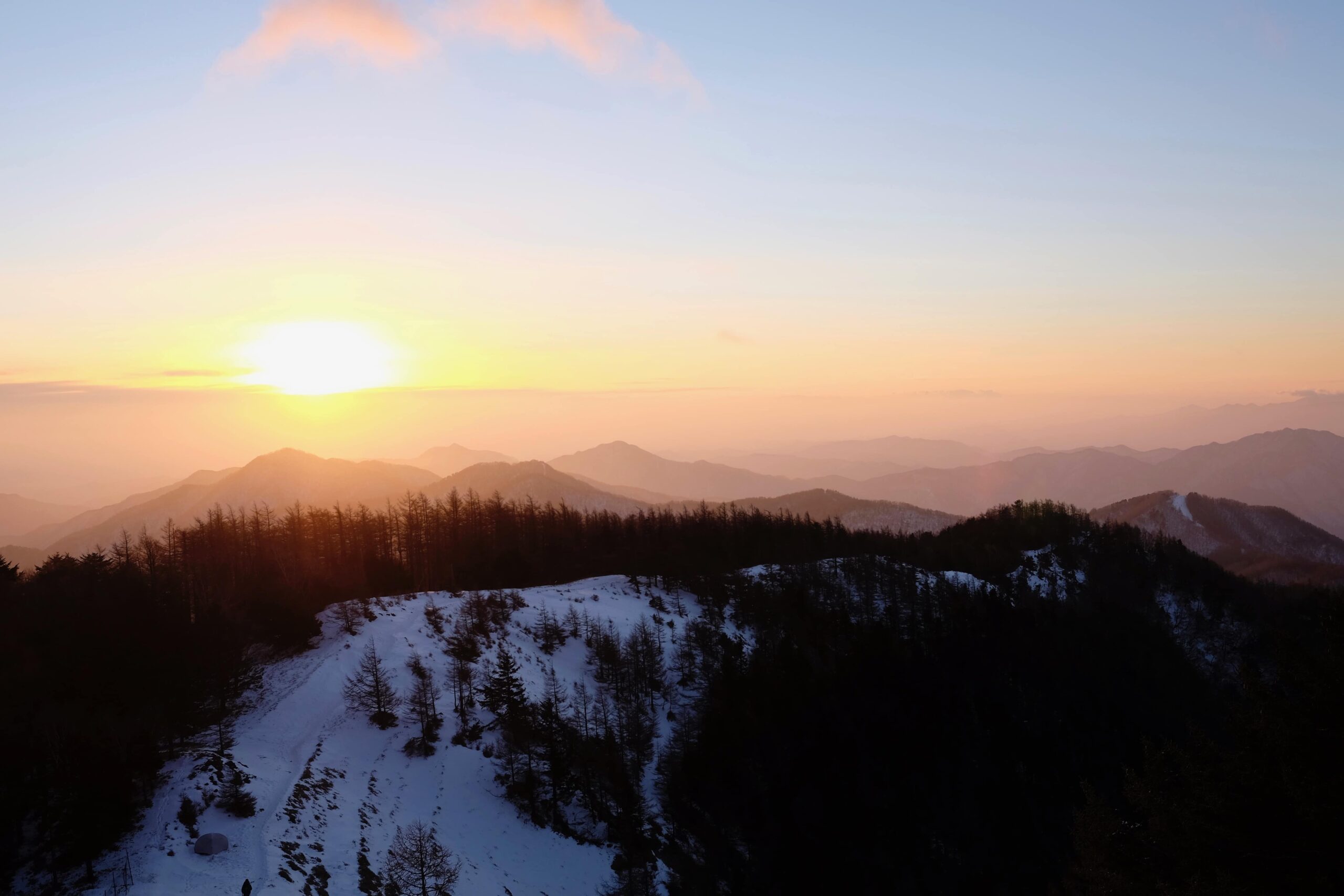 Mt. Kumotori Snow Hike