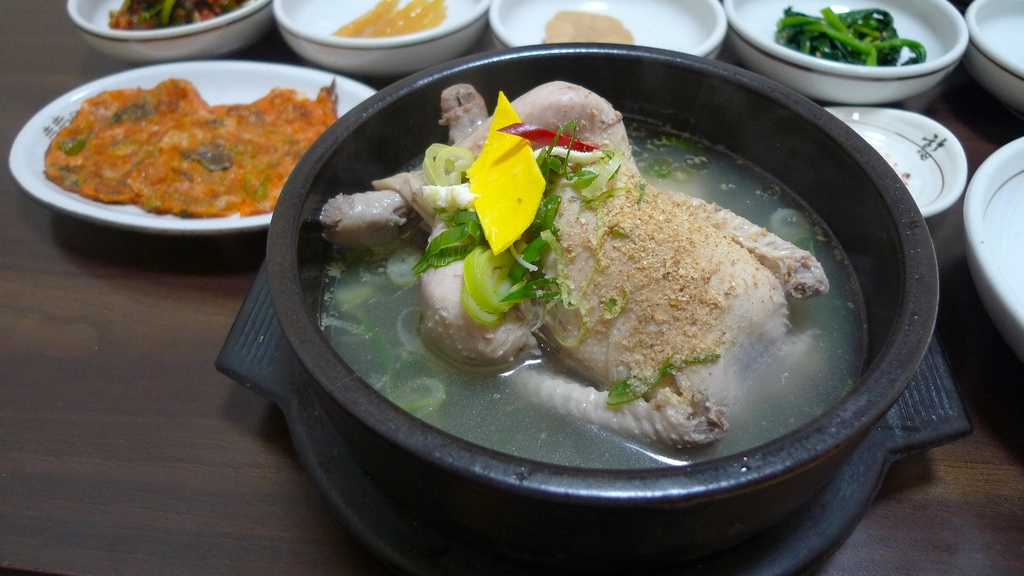 Samgyetang Ginseng Chicken Soup