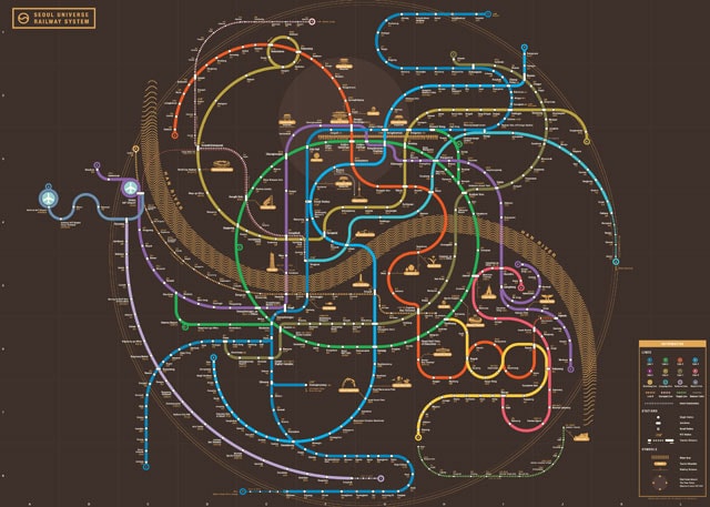 Universal Railway Maps