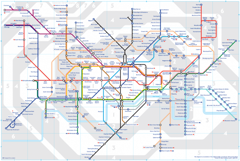 New London Underground Tube Map Design Proposal by Mark Noad – Randomwire