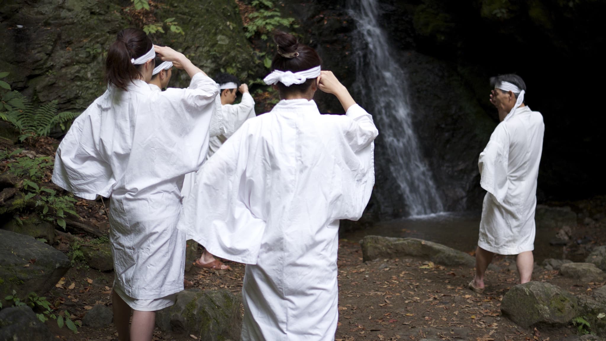 Mt. Mitake Waterfall Meditation
